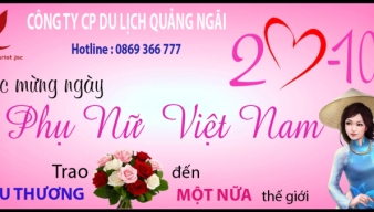 Chúc mừng ngày phụ nữ Việt Nam 20/10