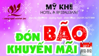 Chương trình khuyến mãi tháng 12 - My Khe Resort