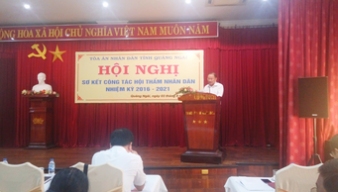 Hội nghị sơ kết của tòa án nhân dân tỉnh Quảng Ngãi - Quảng Ngãi Toursit