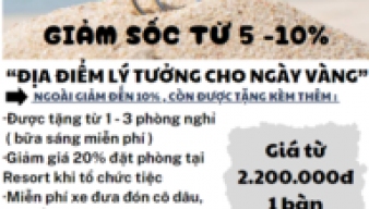 SAHUYNH BECH RESORT - KHUYẾN MÃI MÙA CƯỚI 2025