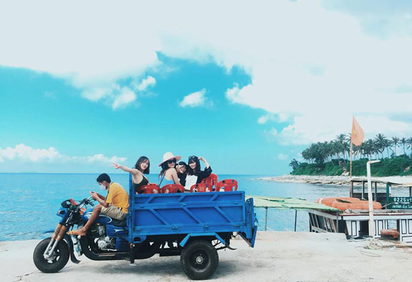Du lịch bụi Lý Sơn - Quảng Ngãi Tourist