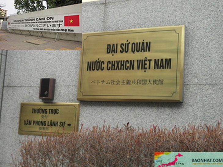 dại su quan và lanh su quan viet nam tai nuoc ngoai